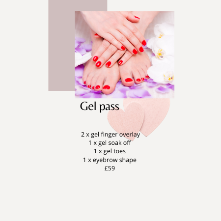 Gel nails in Redditch at Synergy beauty salon
