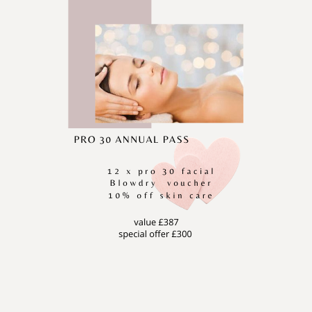 pro 30 annual pass at Synergy hair and beauty in Redditch