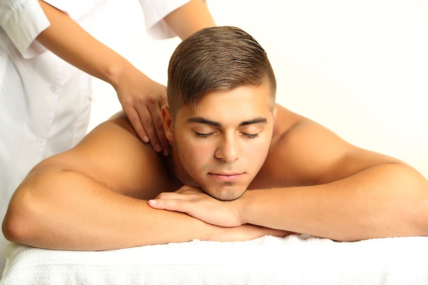 MASSAGE TREATMENTS FOR  MEN AT TOP WARWICKSHIRE HAIRDRESSING SALON - SYNERGY