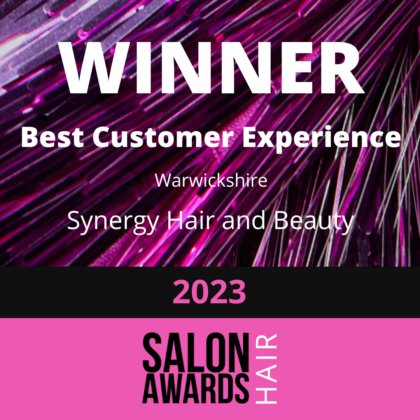 Synergy Hair & Beauty Salon Salon Award Winners Best Customer Experience Warwickshire
