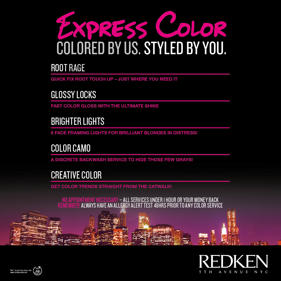 In Salon Hair Colour Just Got Faster!