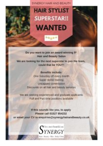 Synergy Stylist Hiring Poster 1