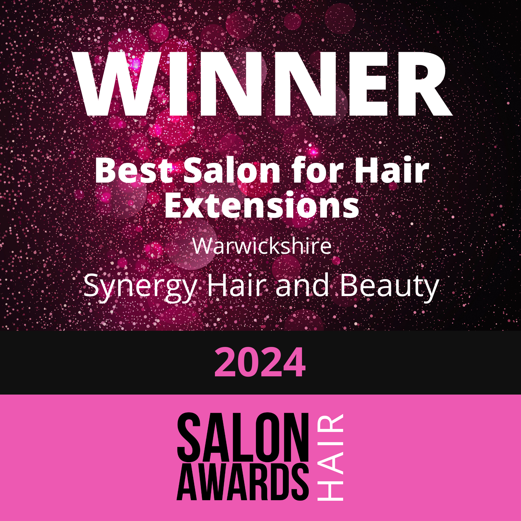 Synergy Hair & Beauty Salon in Studley Salon Awards Winners 2024 Synergy Hair & Beauty Salon in Studley Salon Awards Winners 2024